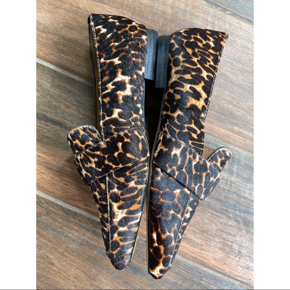 Like-new Halogen Slip On Cheetah Print Loafers - Picture 5 of 6